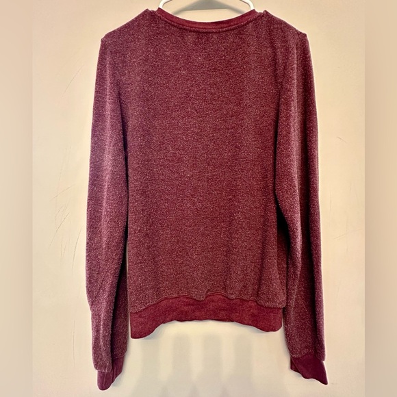 Wildfox Burgundy “Wine” Graphic Sweater XS - Picture 4 of 5